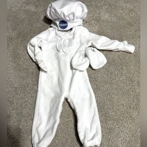 Pillsbury Dough Boy Halloween Costume 12-24 Months
